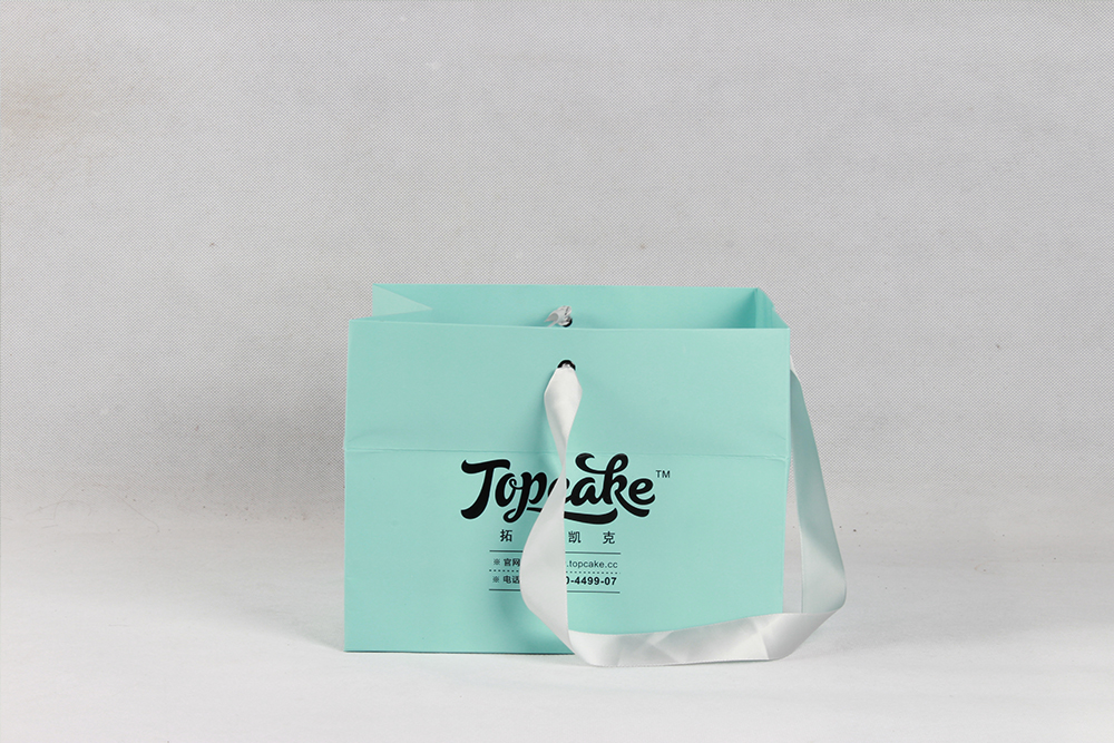 TOPCAKE小号精致礼品白卡纸袋定制